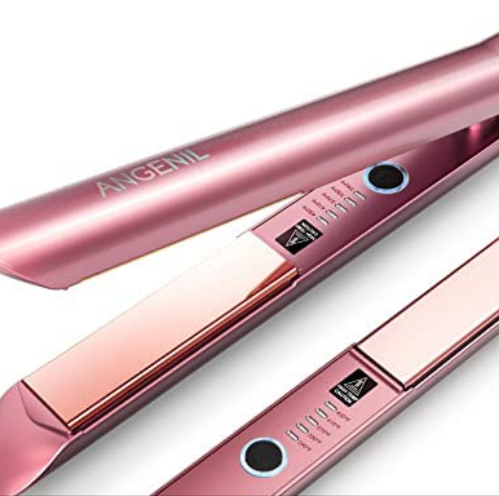 New Angenil 2 in 1 Straightener & Curler